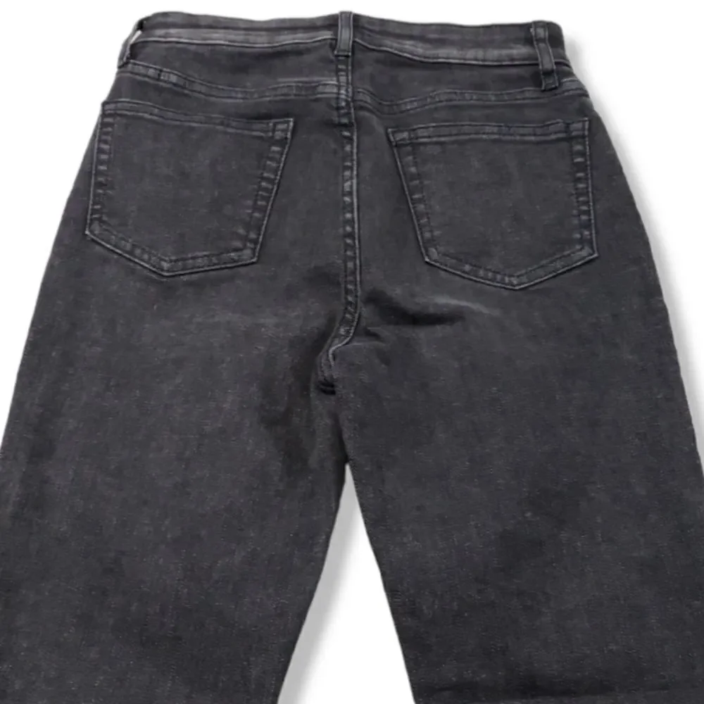 Gap Jeans Size 14 Girls Gap Denim Sky High Skinny Ankle Jeans Raw Hem Stretch